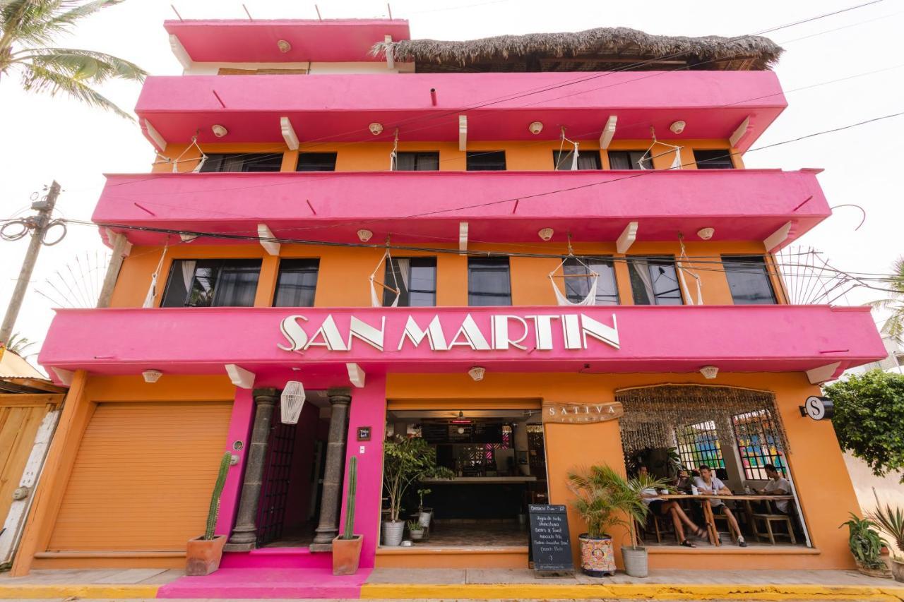 Hotel San Martin La Punta Puerto Escondido  Bagian luar foto