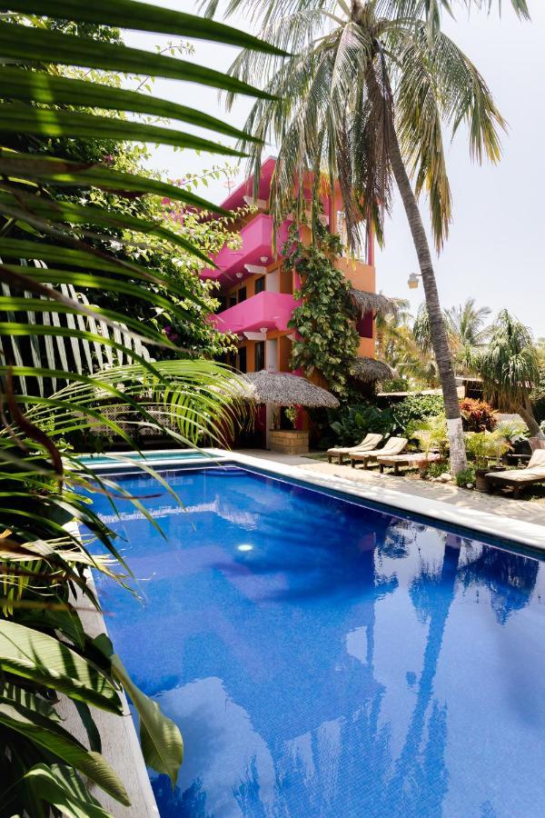 Hotel San Martin La Punta Puerto Escondido  Bagian luar foto